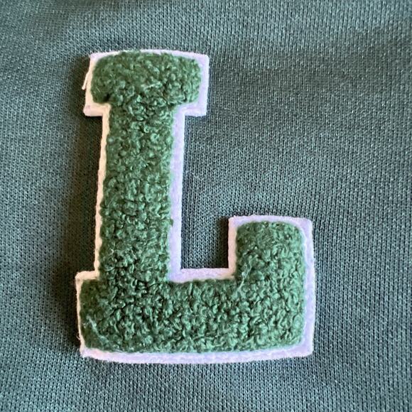 Molly Bracken Lili Sidonio Track Jacket Small Kelly Green Full Zip Pocket L Logo - Picture 6 of 9